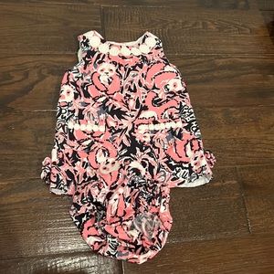 Adorable Lilly Pulitzer infant shift dress, excellent used condition!